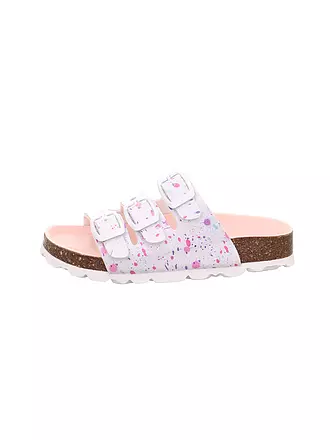 SUPERFIT | Kinder Hausschuhe - Pantoffeln | weiss